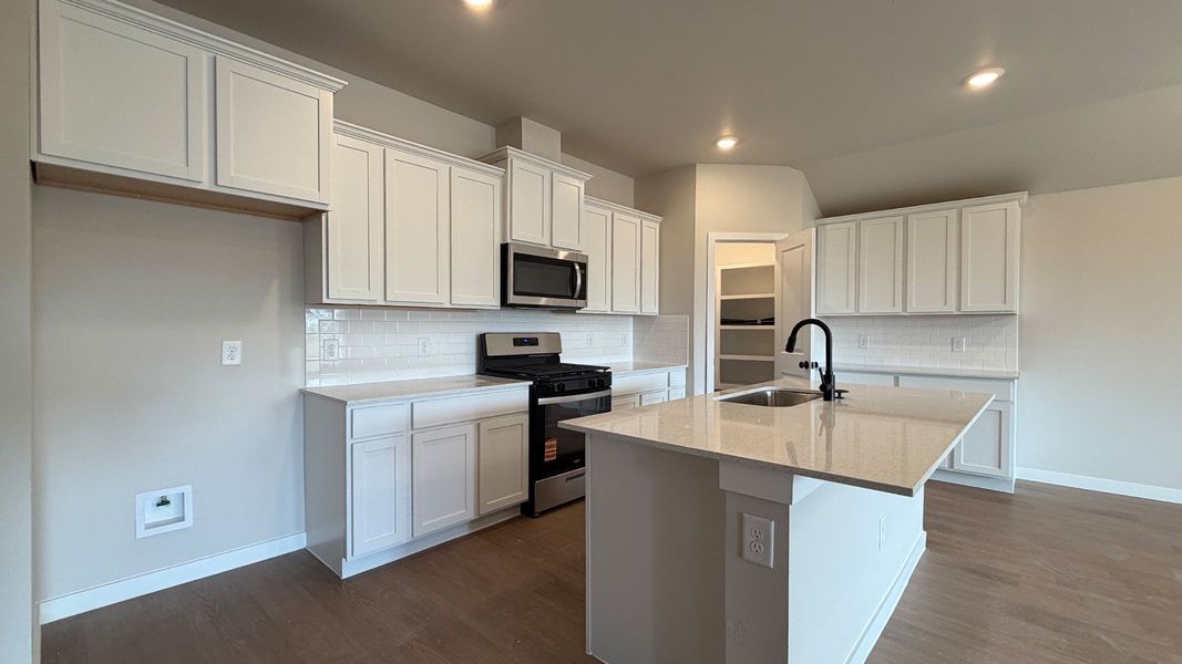 Furnished interior view inside a new home in The Lakes Northwest, Corpus Christi (Image 6). Furnished interior view inside a new home in The Lakes Northwest, Corpus Christi (Image 6).