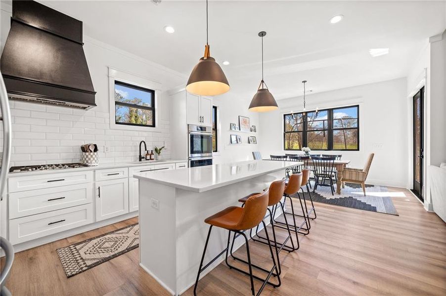 Furnished interior view inside a new home in , Dallas (Image 16).