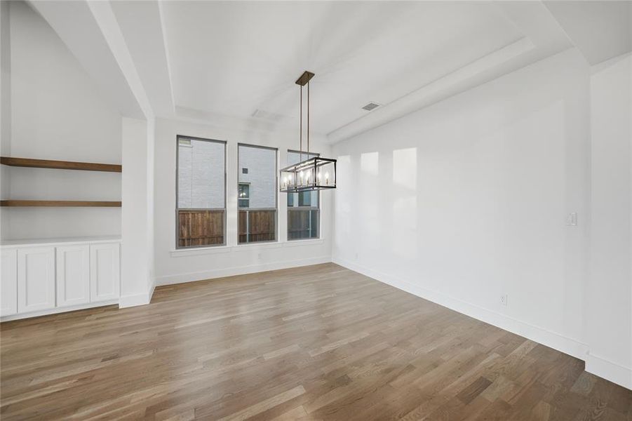 Spacious, unfurnished interior of a new home in Light Farms Graham/Reagan, Celina (Image 21).