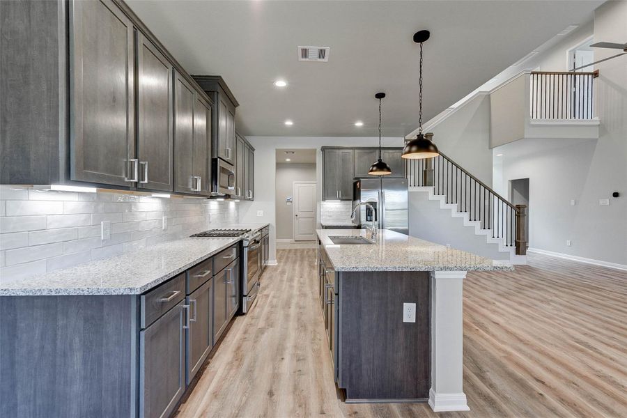 Furnished interior view inside a new home in , Willis (Image 19). Furnished interior view inside a new home in , Willis (Image 19).