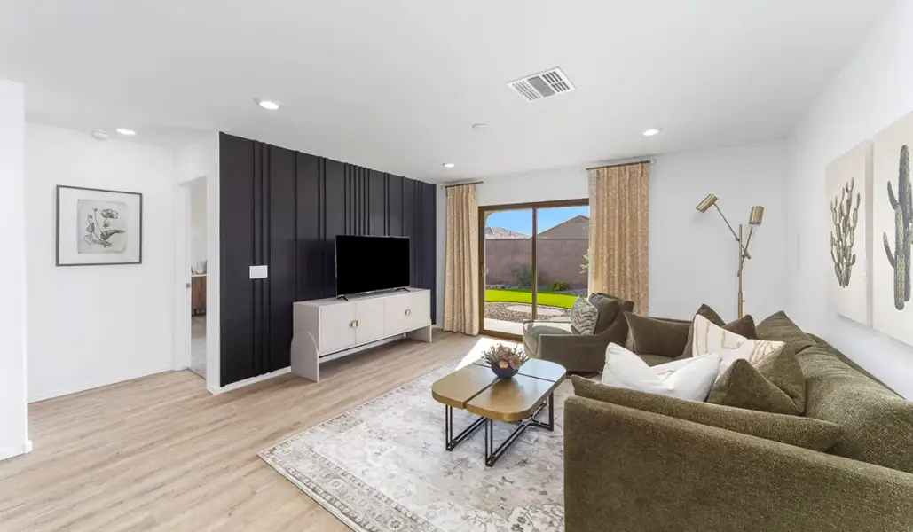 Furnished interior view inside a new home in Saguaro Bloom, Marana (Image 13).