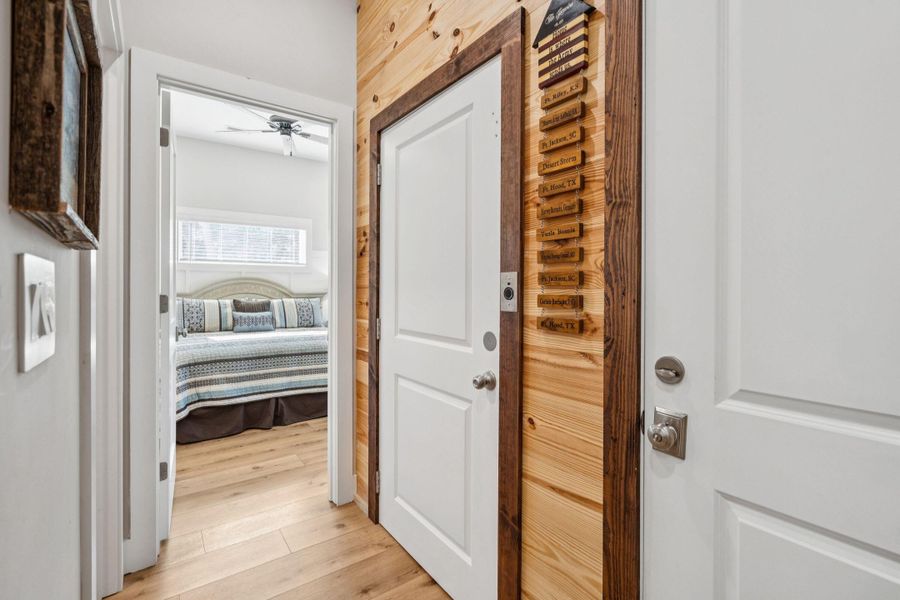 Furnished interior view inside a new home in , Folly Beach (Image 27).