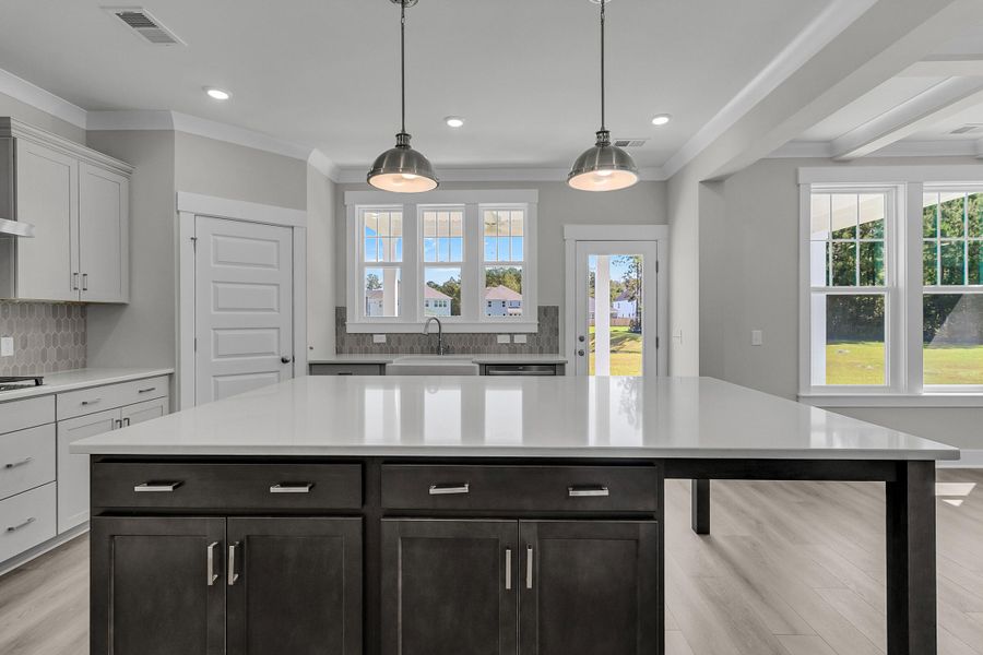 Furnished interior view inside a new home in , Summerville (Image 38).