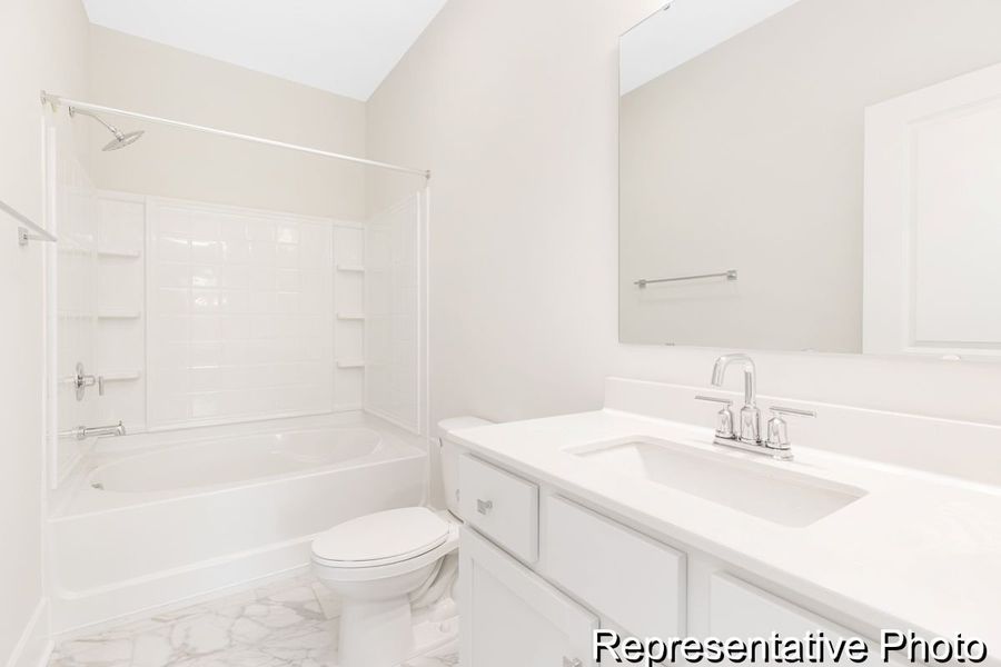 Furnished interior view inside a new home in Edgewater - Harbor Pointe, Lancaster (Image 21).