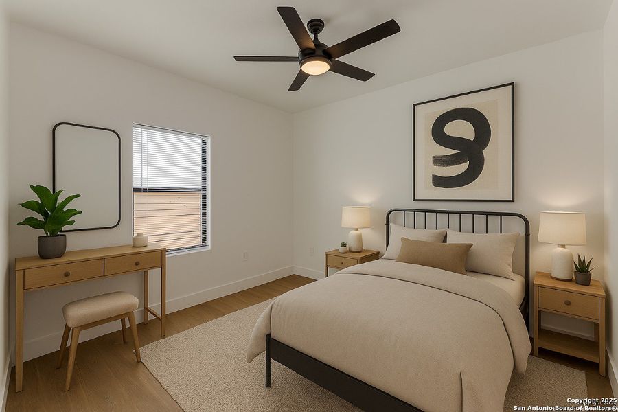 Furnished interior view inside a new home in , San Antonio (Image 7). Furnished interior view inside a new home in , San Antonio (Image 7).