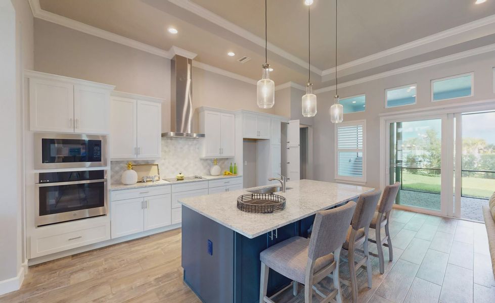 Furnished interior view inside a new home in Verona Oceanside, Ormond Beach (Image 7).