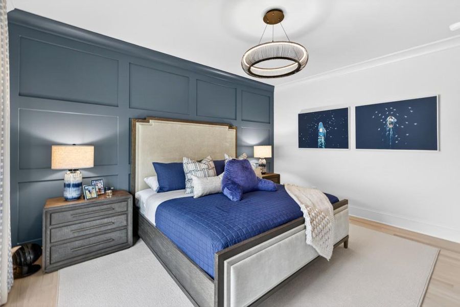 Furnished interior view inside a new home in , Braselton (Image 78).