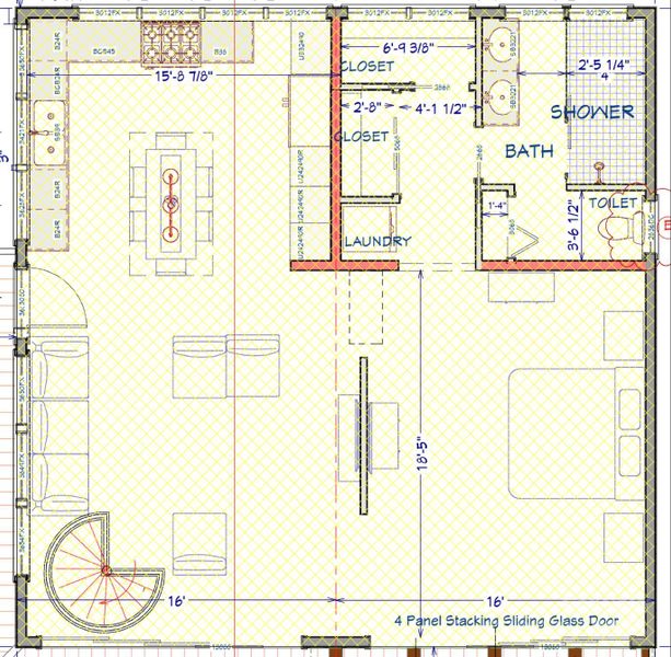 2D floor plan layout of this home in , Sherrills Ford, NC (Image 14).