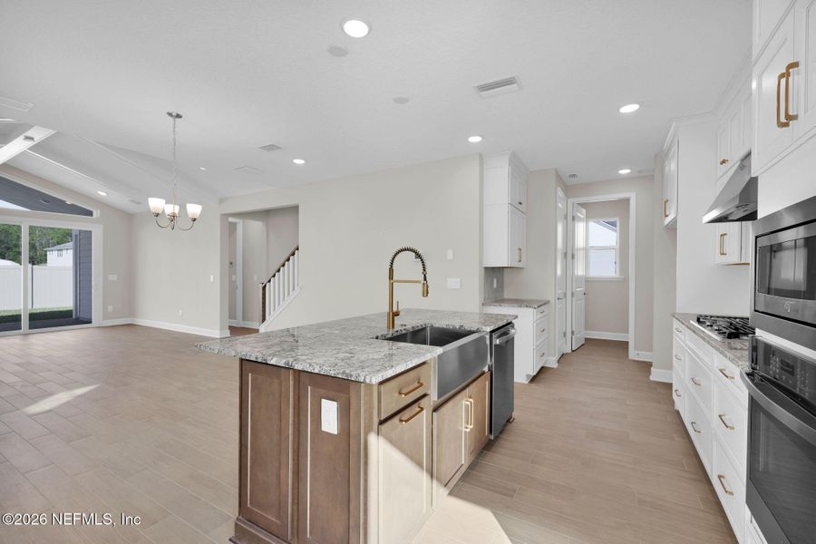 Furnished interior view inside a new home in Seabrook Village at Seabrook, Ponte Vedra (Image 6).
