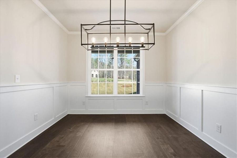 Spacious, unfurnished interior of a new home in Bradley Gin, Monroe (Image 56).