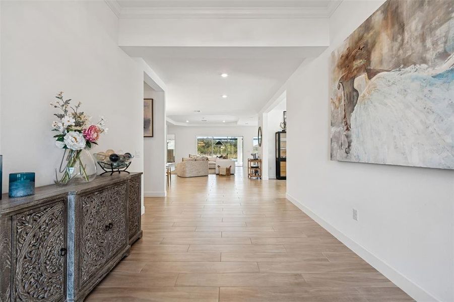Furnished interior view inside a new home in , Wesley Chapel (Image 52). Furnished interior view inside a new home in , Wesley Chapel (Image 52).