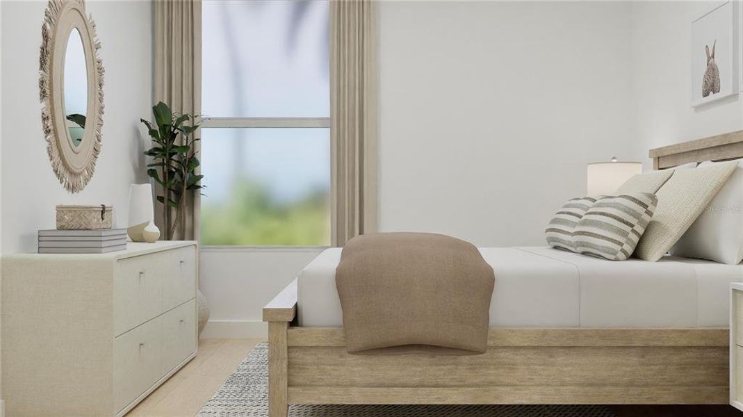 Furnished interior view inside a new home in , Kissimmee (Image 8).