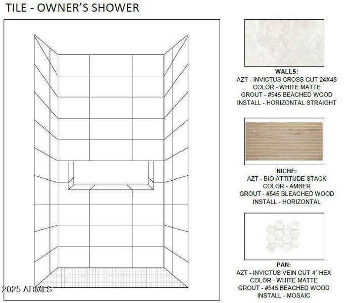 Tile Owners Shower