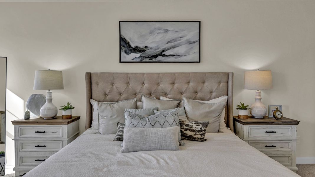 Representative furnished interior of a home built from the Richland by D.R. Horton in Archer's Pointe, Johnson City (Image 23).