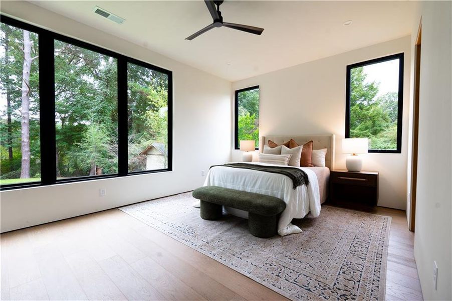 Furnished interior view inside a new home in , Decatur (Image 35).