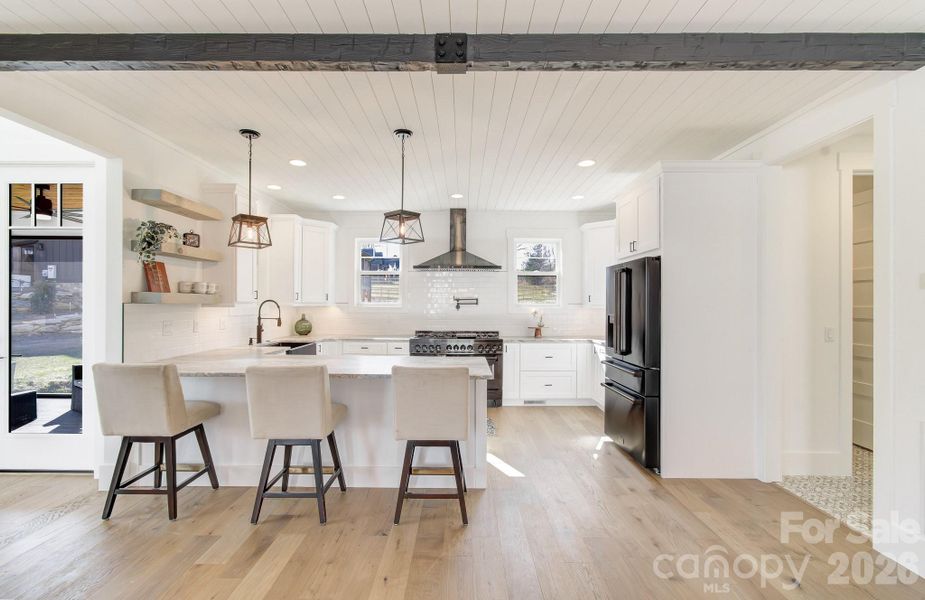 Furnished interior view inside a new home in , Mills River (Image 9).