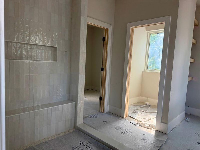 In-progress construction of a new home in Aster, Roswell, GA (Image 47). In-progress construction of a new home in Aster, Roswell, GA (Image 47).
