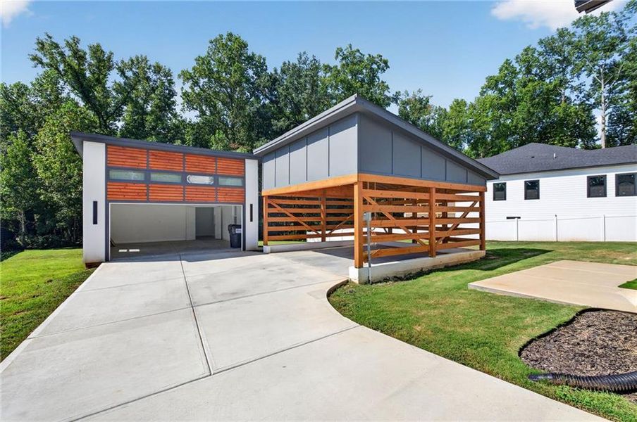 Front exterior of a new home in , Mableton, GA, highlighting curb appeal (Image 2). Front exterior of a new home in , Mableton, GA, highlighting curb appeal (Image 2).