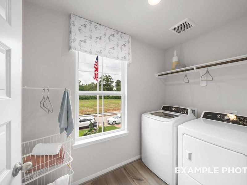 Furnished interior view inside a new home in The Villages at WestPointe, Dayton (Image 14). Furnished interior view inside a new home in The Villages at WestPointe, Dayton (Image 14).