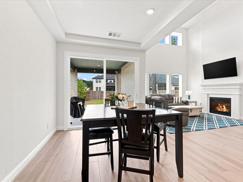 Furnished interior view inside a new home in , Magnolia (Image 33).