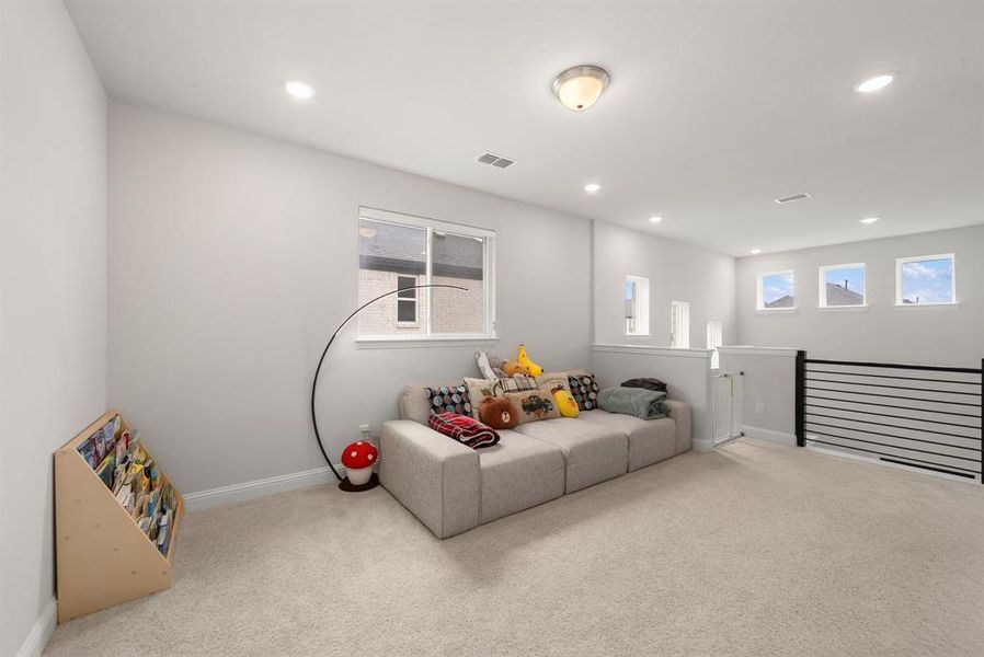 Furnished interior view inside a new home in , Frisco (Image 8).