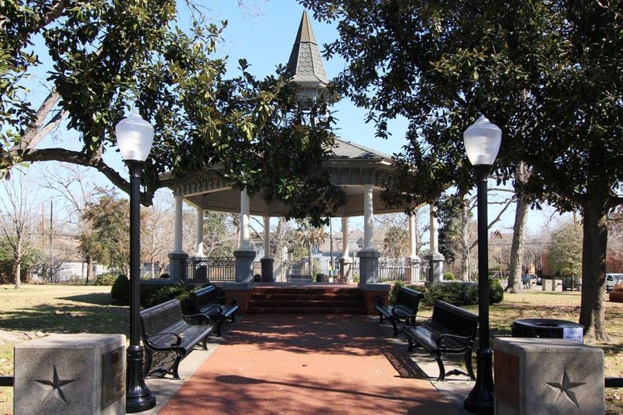 The Heights has historic pavilions and walking trails