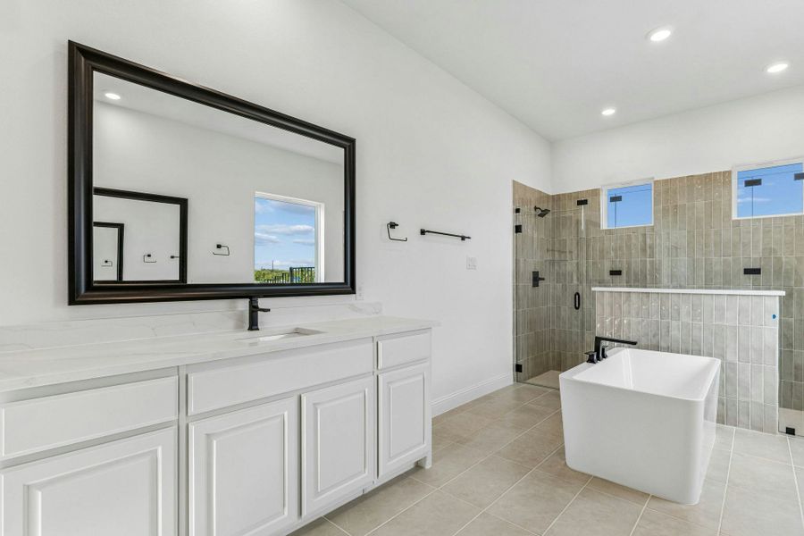 Representative furnished interior of a home built from the Hancock by Kindred Homes in Oak Creek Ranch, Waxahachie (Image 8).
