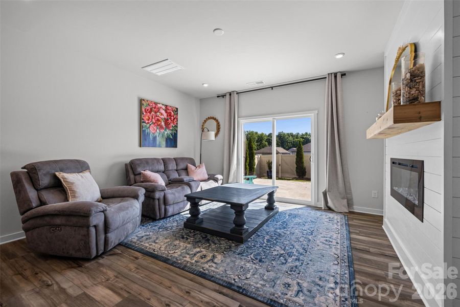 Furnished interior view inside a new home in , York (Image 13).