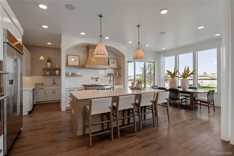 Furnished interior view inside a new home in , Parker (Image 3).