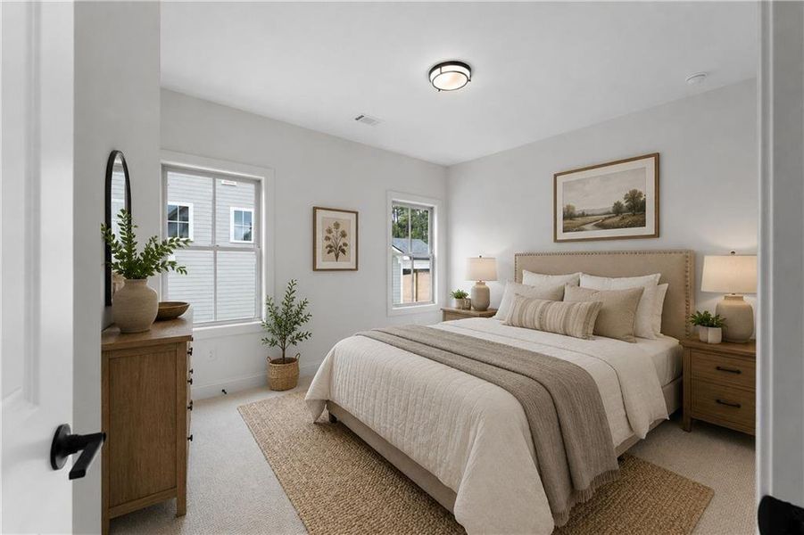 Furnished interior view inside a new home in , Waleska (Image 13).