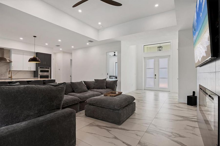 Furnished interior view inside a new home in , Rotonda West (Image 31).