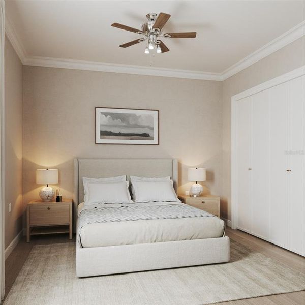 Furnished interior view inside a new home in , Port Charlotte (Image 13).