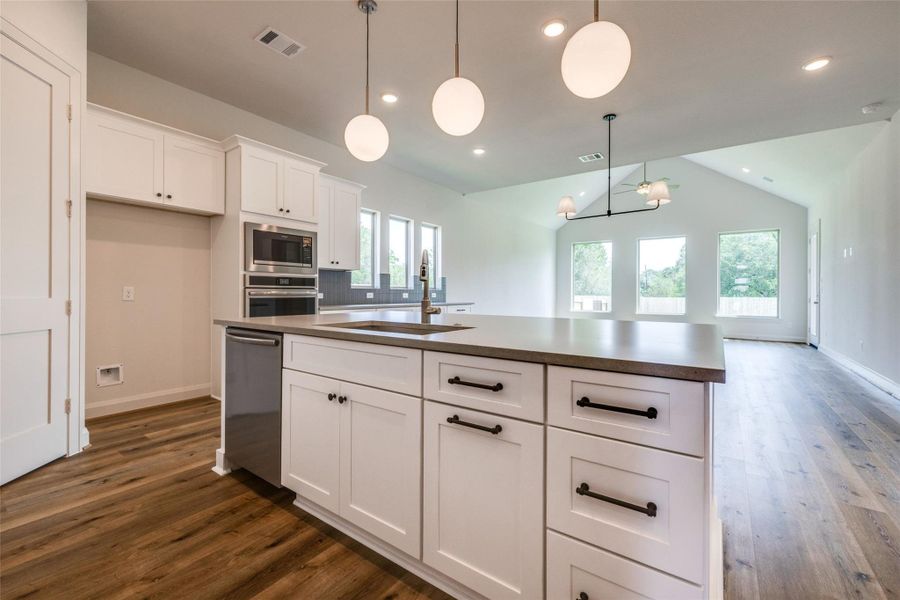 Furnished interior view inside a new home in , Sealy (Image 12).