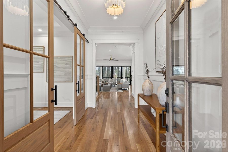 Furnished interior view inside a new home in , Charlotte (Image 14). Furnished interior view inside a new home in , Charlotte (Image 14).