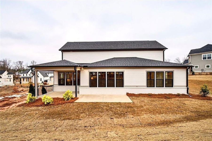 Exterior details and patio area of a home in , Cumming (Image 29). Exterior details and patio area of a home in , Cumming (Image 29).