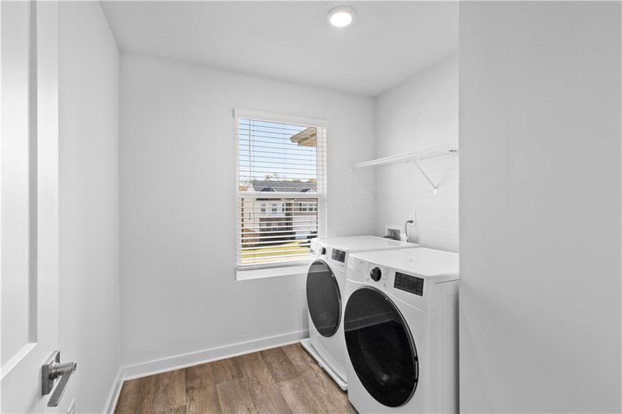 Furnished interior view inside a new home in The Enclave at Dial Farm Phase III, Walnut Grove (Image 12).