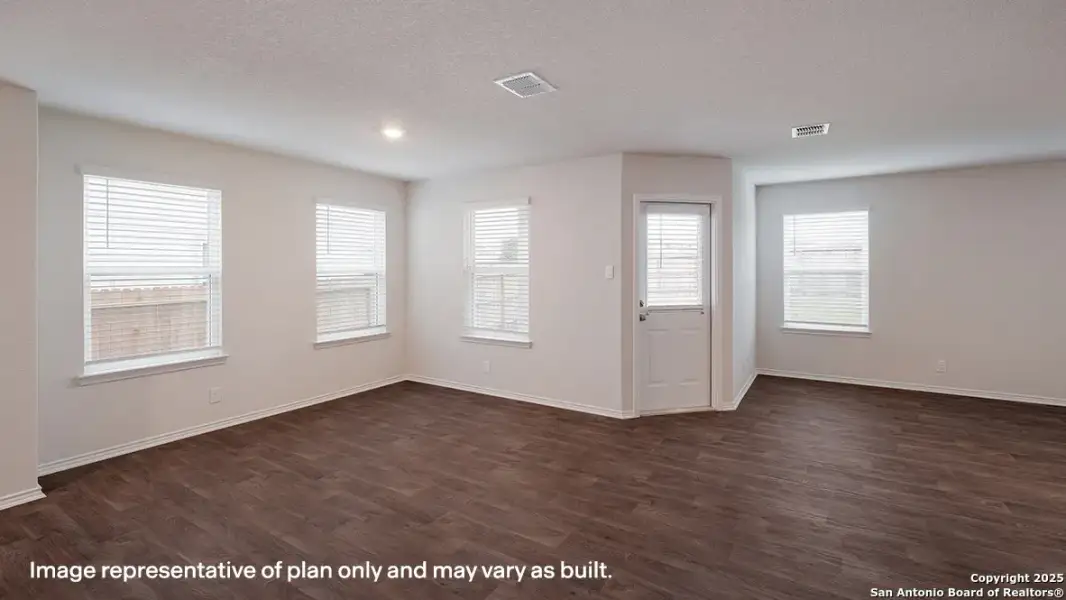Spacious, unfurnished interior of a new home in Riverstone at Westpointe, San Antonio (Image 20).