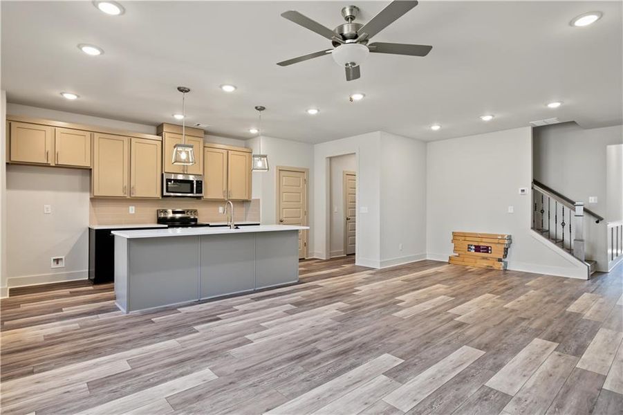 Furnished interior view inside a new home in , Norcross (Image 4).