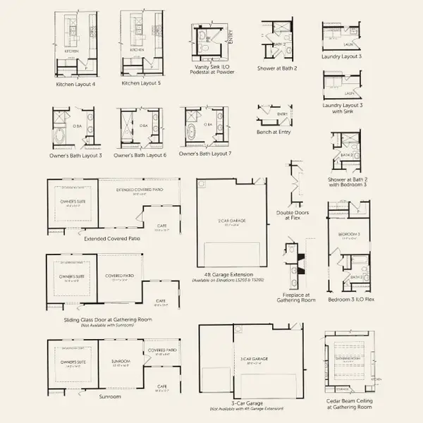 2D floor plan layout for the Prestige by Del Webb in Sun City Texas, Georgetown, TX (Image 3). 2D floor plan layout for the Prestige by Del Webb in Sun City Texas, Georgetown, TX (Image 3).