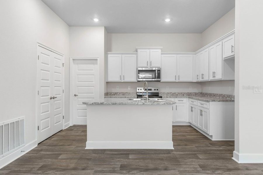 Furnished interior view inside a new home in Palm Coast, Palm Coast (Image 4). Furnished interior view inside a new home in Palm Coast, Palm Coast (Image 4).
