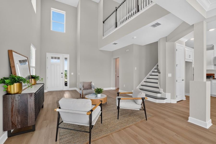 Representative furnished interior of a home built from the Boca Grande by Taylor Morrison in Lochside, Mount Dora (Image 10).