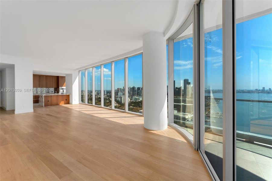 Spacious, unfurnished interior of a new home in , Miami (Image 17).