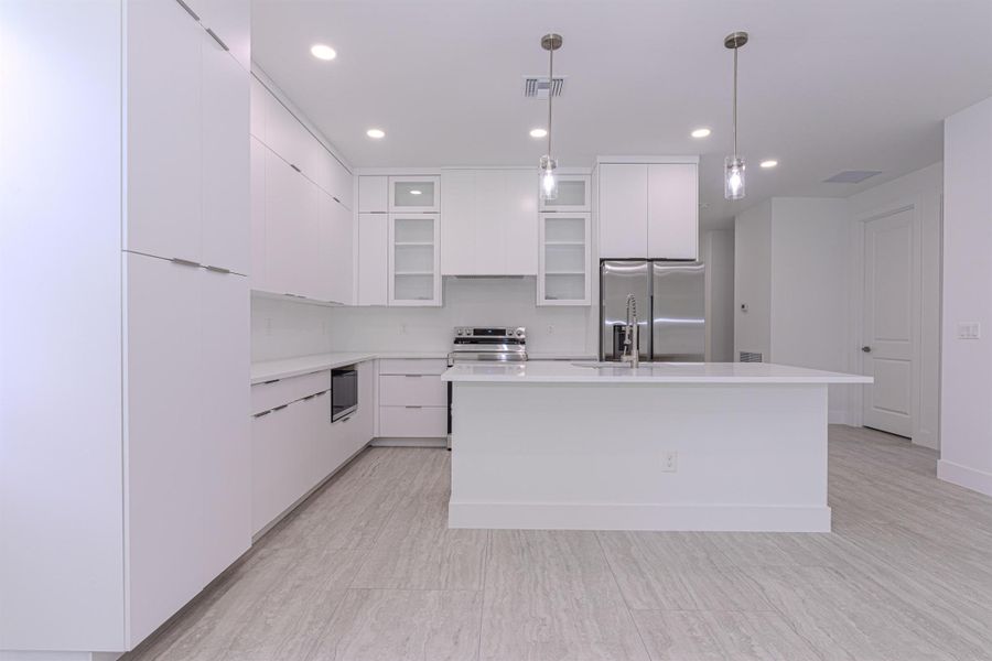 Furnished interior view inside a new home in , Jupiter (Image 8).