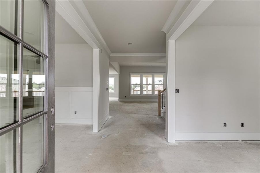 In-progress construction of a new home in , Buford, GA (Image 42).