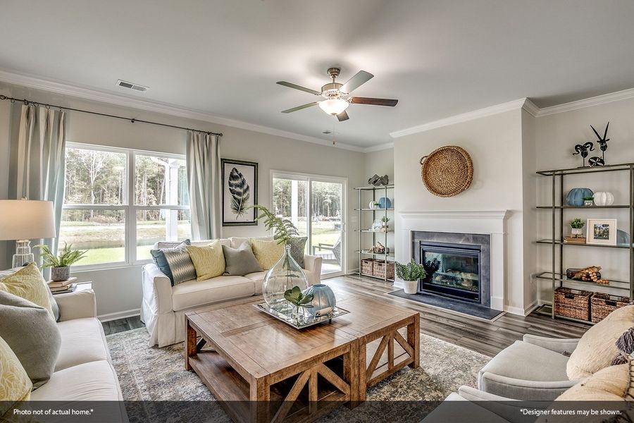 Furnished interior view inside a new home in Garden Grove, Conway (Image 6).