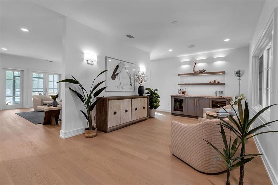 Furnished interior view inside a new home in , Sarasota (Image 12).
