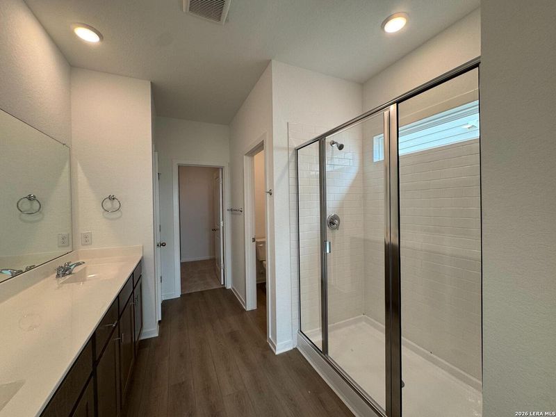 Furnished interior view inside a new home in Hennersby Hollow, San Antonio (Image 7).