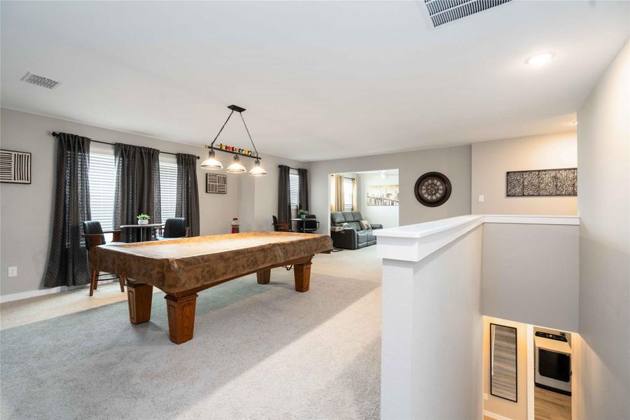 Furnished interior view inside a new home in Ascend at Legends Bay, Baytown (Image 14). Furnished interior view inside a new home in Ascend at Legends Bay, Baytown (Image 14).