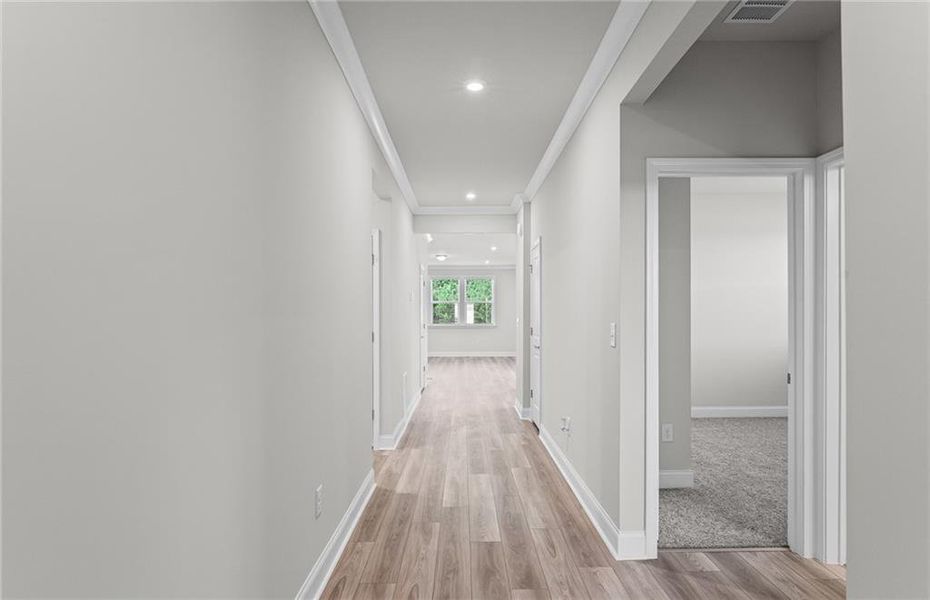 Spacious, unfurnished interior of a new home in Overland, Locust Grove (Image 14).