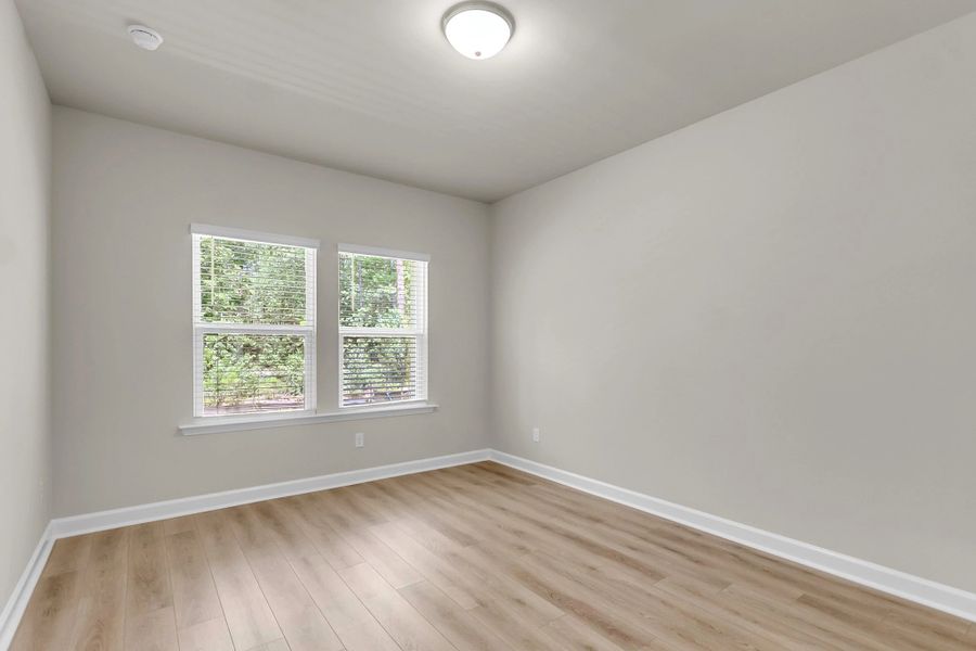 Similar Palmetto floorplan for inspiration - features and finishes vary